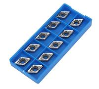 AKLOSIPY 10pcs CNC Insertos Herramienta de Corte DCGT11T304-AK H01 / DCGT32.51-AK H01 para Metales y Plásticos No Ferrosos