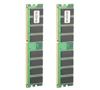 AKLOSIPY 2 Módulos de Memoria de Escritorio DDR PC3200 de 1 GB para, Diseño de 16 Granos de Doble Cara, Placa de Memoria Electrónica Nent DDR de Alto Rendimiento de 400 MHz PC3200 para