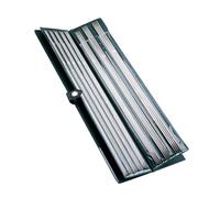 AKLOSIPY 44 Piezas 25 Cm 36 Cm Aguja de Tejer Recta de Varios Tamaños Juego de Agujas para Suéter Artesanal Súplicas Excesivas Nuestra Aguja de Tejer está Hecha Fna RVs Tamaño 5 10 Tejido