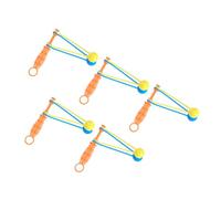 AKLOSIPY 5 uds. De Juguete con Manivela, Bolas De Aldaba para Hacer Ruido Vintage, Regalos y Recuerdos únicos De Fiesta De Cumpleaños