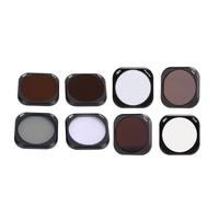 AKLOSIPY Ace Pro ND Filtro Conjunto de Filtros de Lentes de 8 Piezas Kit para CPL ND8 ND16 ND32 ND64 Efectos de Racha Azul de la Noche de Estrella HD Impresion IMPRESIÓN COMPLET