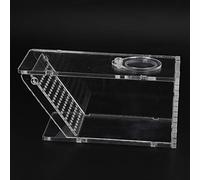 AKLOSIPY Acrílico Rium Fish C T Catcher Box One Way T para SH Solución de Control Eficiente para Peces