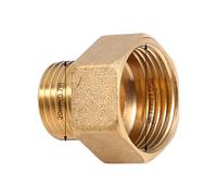 AKLOSIPY Adaptador de Reductores de Buje Hexadecimal de 1pc /2BSPT Male a 3 /4Bspt Conector de Tubería Femenino para Soluciones de Plomería Versátiles