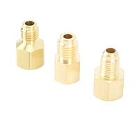 AKLOSIPY Adaptador de Vacío de Latón Portátil para Acondicionadores, Ligero y Fácil de Usar, para Electrodomésticos y Oficina, 3 uds.