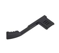 AKLOSIPY Agarre para el Pulgar de la Cámara, Reposapiés Ergonómico de Aleación de Aluminio con Cubierta para Zapata Fría, Diseñado para Accesorios de Cámara S9 (Black)