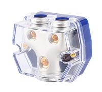 AKLOSIPY Bloque de Distribución de Energía para automóvil: Divisor de Cable de Tierra de 2 Vías para Reemplazo de Vehículos Recreativos y Embarcaciones, y Fácil de Instalar