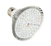 AKLOSIPY Bombilla para Plantas de Espectro Completo E27 de 50 W con 78 Cuentas para un Mejor Crecimiento, Disipación de Calor y Fotosíntesis óptima