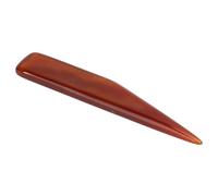 AKLOSIPY Bruñidor de ágata Roja - Herramienta Profesional para Pulir Joyas para Oro, Plata y Cobre - 9 Cm (ágata 3)