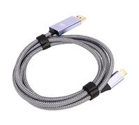 AKLOSIPY Cable USB C to DisplayPort .4, 1 M/3,3 pies, cable, enchufe dorado, Plug y reproducción de tipo C en cable HD para portátil y (2 m / 6.56ft)