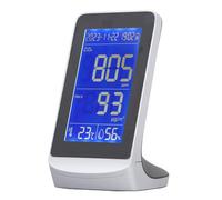 AKLOSIPY Calidad Portátil con Detección de CO2, PM1.0, PM2.5, PM10 en Tiempo Real y Temperatura y Humedad para Condiciones Interiores óptimas