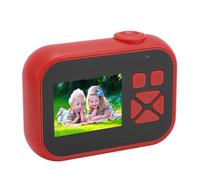 AKLOSIPY Cámara de Viaje Compacta Portable Digital Digital 24MP HD 4X Ajuste de Luz de Enfoque Automático con 2.0 Pulgadas Tipo C de Tipo C para Niños Adolescentes Aventuras Al Aire Libre (Rojo)