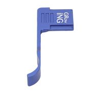 AKLOSIPY Camera Thumb Up Grip Thumb Resto Soporte para GR III GRIIIX aleación de aluminio premium con un Snap de zapato caliente en el diseño ergonómico Comfort Grip (Blue)