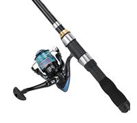 AKLOSIPY Caña de Pescar Pequeña Portátil para Pesca en Hielo, Herramientas de Pesca en el Mar 28049-100, Caña de Pescar Versátil para en Hielo y Mar, Cómodo EAV, Diseño (2,3 Millones)