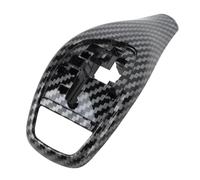 AKLOSIPY Cubierta de Perilla de Automóvil Premium para F20 F21 F30 F31 F34 Serie F4 y X3 F25 Elegsilvering Rob (estilo de fibra de carbono)