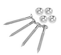 AKLOSIPY Electric Guitar Neck Joint Bushing Kit, Stainless Steel 4-Piece