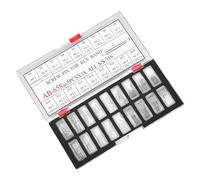 AKLOSIPY Eslabones con Pasadores Roscados para Correas y Pulseras de Reloj: Tamaños Variados para Reparaciones de Relojes Rápidas y Sencillas