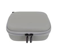 AKLOSIPY Estuche Rígido para Transporte de Cámara Action 6, Compatible con Cámara, Adaptador y Accesorios, con Correa de Mano, Exterior de Cuero PU