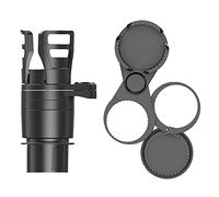 AKLOSIPY Expansor de Portavasos para Automóvil 4 en 1 con Rotación de 360°, Diseño Multifuncional Que Ahorra Espacio para Bebidas y Refrigerios