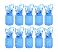 AKLOSIPY Funda Protectora para Anzuelos de Pesca EVA, 10 Uds., Funda Protectora para Anzuelos de Calamar para Cajas y Herramientas de Aparejos de Pesca (S)