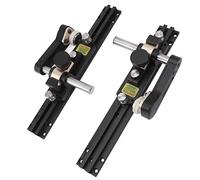 AKLOSIPY Guía de Empuje de Aleación de Aluminio para Carpintería con Mecanismo de Bloqueo Automático para Sierras de mesa: Herramienta Versátil y Fácil de Usar para Corte de Precisión