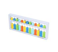 AKLOSIPY Herramienta Portátil de Matemáticas con Cuentas de ábaco para Niños, Rompecabezas Educativo con Caja de Almacenamiento, Recurso de Aprendizaje Seguro y Atractivo en Azul (Azul ateniense)