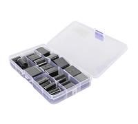 AKLOSIPY Herramienta Troqueladora de Cuero de 39 Formas para Manualidades, Punzones Huecos de Metal de Alta Densidad para Arcilla, Joyas y Carteras