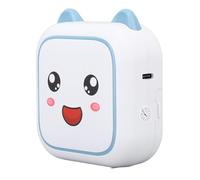 AKLOSIPY Impresora de Pegatinas Portátil para Niños, Impresora Térmica de Tamaño Pequeño para Notas, Diario, Notas, Estudio Fotográfico, Tinta e, Color (Blue)