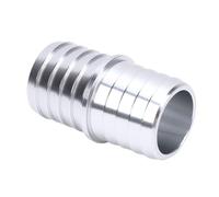 AKLOSIPY Intercooler de Radiador de Aluminio de 1,0 a 1,0 Pulgadas, Intercambiador de Calor, Espiga para Manguera, Acoplador de Empalme para Fontanería Automotriz