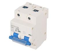 AKLOSIPY Interruptor de circuito 2p 10KA 80A DC1000V con de tropezo y magnético rápido para soluciones solares fotovoltaicas, marinas y DC DC (azul)