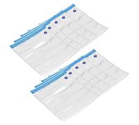 AKLOSIPY Juego de 10 Bolsas de Vacío de Filamento para Impresora 3D con Bomba Manual para Prevención de Oxidación y Soluciones de Almacenamiento Versátiles