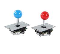 AKLOSIPY Kit de de Bricolaje de 2 Jugadores con Joystick de Codificador USB y Botones Preparados para la Experiencia de Juego en Casa, y (#1)