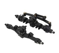 AKLOSIPY Kit de Eje de Portal Trasero Delantero de Coche RC-Ejes de Repuesto para Coches de Control Remoto Axial SCX24 /24, Eleva el Rendimiento y