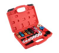 AKLOSIPY Kit de Herramientas de Acondicionamiento de Línea de Transmisión de : 6 Herramientas de Desconexión de Línea de A/C y 4 de Acoplamiento de Bloqueo de Resorte, Diseño Ergonómico para Facilitar