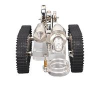 AKLOSIPY Kit de Modelo de Motor Stirling: Diseño de Automóviles para Proyectos de Ciencias Educativas, Aprendizaje Divertido para Niños