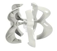 AKLOSIPY Kit Eólico DTHL600W de 12 V con 5 Aspas y de Montaje en aro: Generador Eficiente para Soluciones de Energía Renovable (12V)