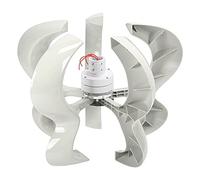 AKLOSIPY Kit Eólico DTHL600W de 12 V con 5 Aspas y de Montaje en aro: Generador Eficiente para Soluciones de Energía Renovable (48V)