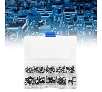 AKLOSIPY Kit Surtido de Condensadores Electrolíticos de Aluminio SMD de 165 Piezas para Reparación de Computadoras y Dispositivos Electrónicos