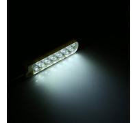 AKLOSIPY Lámpara de Cuello de Cisne con Luz para Máquina de Coser con Base Magnética y Lámpara Flexible para Máquina de Coser de 10 LED para Mayor Visibilidad (plastico metalico)
