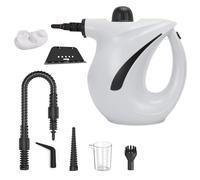 AKLOSIPY Limpiador a de Alta Presión de 700 Ml, Máquina de Limpieza Multifuncional Portátil para Cocina, Baño y Automóvil, 1200 W, Eliminación Efectiva de Grasa y Suciedad (WHITE)