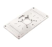 AKLOSIPY Máquina Cortadora de Carpintería de Aleación de Aluminio, Mesa de Fresado con Placa Abatible para Biselado y Cortes