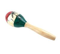 AKLOSIPY Maracas de Madera Hechas a Mano, Instrumento de Percusión para Niños, Diversión Musical Educativa para Fiestas y Carnavales (#1)
