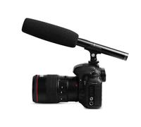AKLOSIPY Micrófono Profesional con Cable XLR, Metal ABS con Cable para Entrevistas, Videocámaras y Cámaras DV