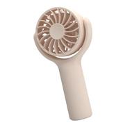 AKLOSIPY Mini Ventilador de Mano Portátil y Ligero, 3 Velocidades, Viento Fuerte para Viajes en Casa y Uso Al Aire Libre (PINK)