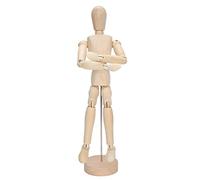 AKLOSIPY Modelo de Cuerpo Humano de Madera, Extremidades Móviles, Arte de Marionetas, Modelo de Boceto, Decoración del Hogar