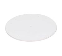 AKLOSIPY Papel para Freidora sin Pegajoso, Papel de Hornear Redondo (21,5 | Ideal para freír, perfecto para uso en horno, mejora la presentación de los alimentos, desechable, compatible con
