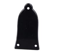 AKLOSIPY Placa de Plástico única con Cubierta para Varilla de Guitarra de 3 Orificios para Guitarras Eléctricas, Liviana y Fácil de Instalar para Práctica y Interpretación (GR47 Negro)
