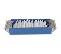 AKLOSIPY Portatarjetas A-Z para 800 Tarjetas de Visita-Cubierta Transparente, Archivador de Tarjetas, Tarjeta de Crédito, Tarjeta de índice, Almacenamiento de Tarjetas de Visita-e (Blue)