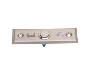 AKLOSIPY Prensa a salida de acero inoxidable - Cepillado 304 Acero inoxidable Puerta Control de Control de Acceso con Reinicio Automático, Clasificación IP65, 12-24 V, 66mm Montaje, para Oficinas