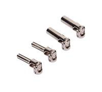 AKLOSIPY Reemplazo del Eje de Transmisión RC de Acero de 2 Piezas para HBX /24 2098B, Componente de Transmisión de 42-55 Mm