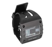AKLOSIPY Reloj Digital para Hombre: Reloj Deportivo de 30 M con Luz Nocturna LED, Cronómetro, Alarma y Función de Fecha Semanal en Elegante Color Dorado (Black)